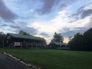 Motel buildings Fancy Gap Cabins and Campground