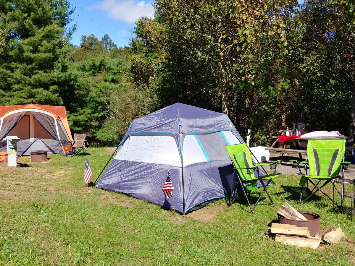 Tent Camping Blue Ridge Parkway | Fancy Gap, Virginia