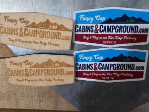 Magnets Fancy Gap Cabins and Campground