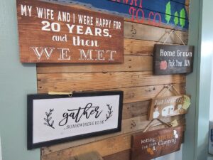 Decorative signs 6.26 rz