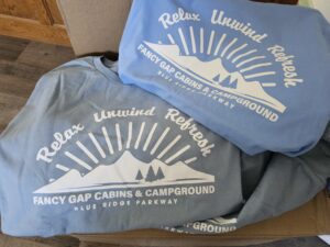 Tshirt unwind 2026 2026 Tshirt Fancy Gap Cabins and Campground